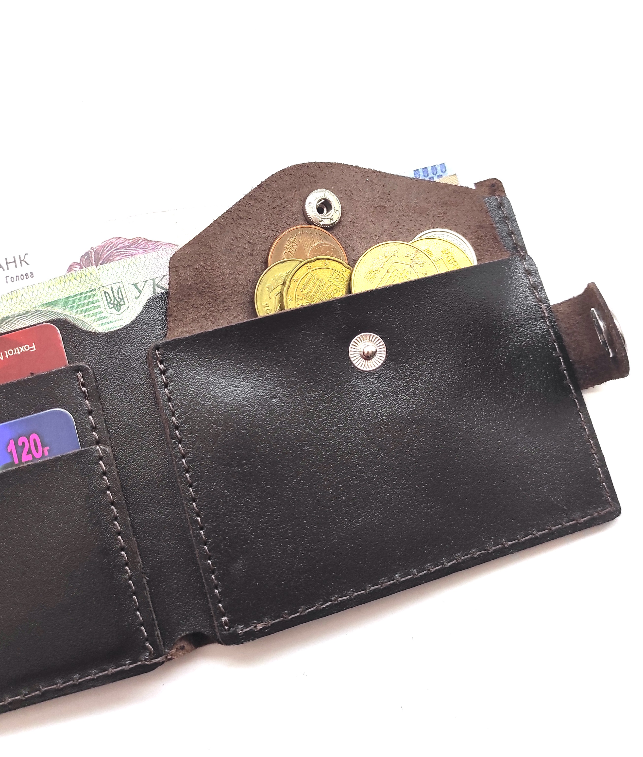 Гаманець шкіряний DNK Purse R GOR col.F коричневий Гаманець шкіряний DNK Purse R GOR col.F коричневий